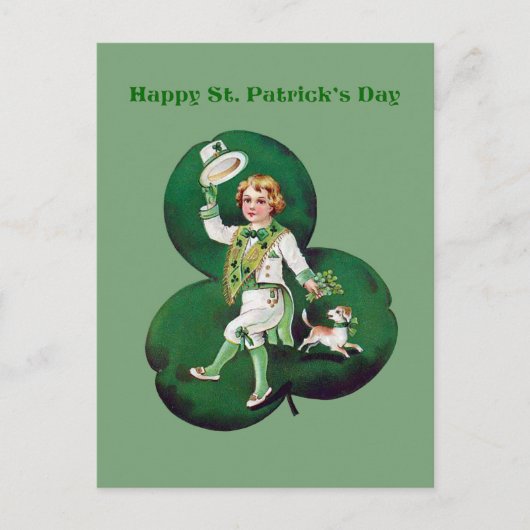 coole boodschap van Saint Patrick's Day Briefkaart (Voorkant)