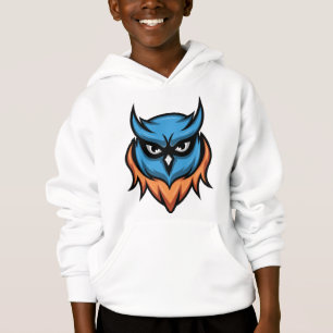 Coole Boze Uil Jongens Hoodie