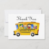coole buschauffeur dank u voor gevoel bedankkaart (Voorkant)