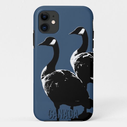 Coole Canada iPhone 5 Hoesje Canada Goose Hoesje (Achterkant)