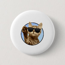 Coole Cat-Button