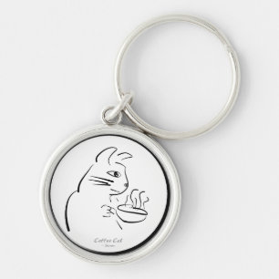 Coole Cat-sleutelhanger Sleutelhanger