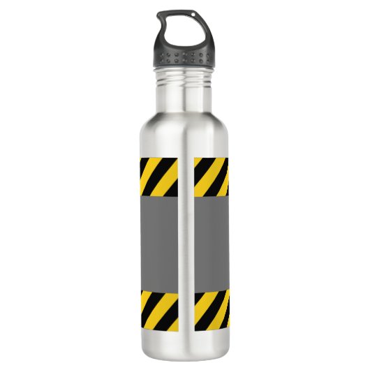 coole constructie kraan bijvoegnaam jongens waterfles  (Achterkant)