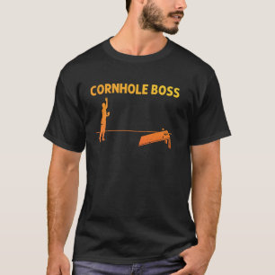 Coole Cornhole Kunst Voor Mannen Vrouwen Corn Hole T-shirt