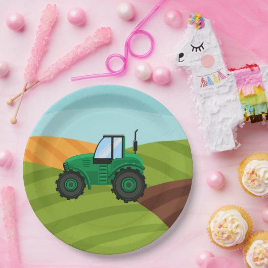 coole country tractor papieren bordje (Feest)