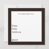 coole cowboy liefhebbers Westerne partij Kaart (Achterkant)