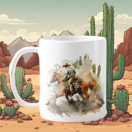 coole cowboyliefhebbers voegen monogram toe koffiemok