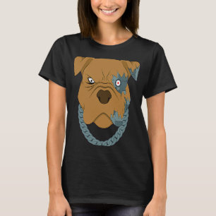 coole cyborg hond en roid hond robot hond schattig t-shirt