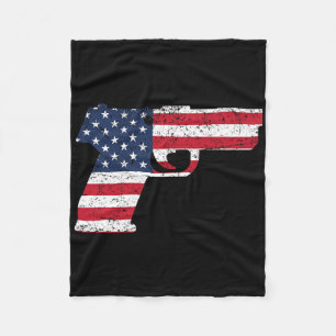 Coole Dabbing Jongen 4 juli Amerikaanse Vlag VS Jo Fleece Deken