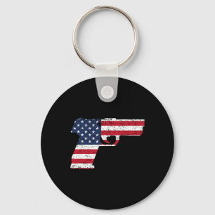 Coole Dabbing Jongen 4 juli Amerikaanse Vlag VS Jo Sleutelhanger