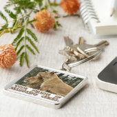 coole design van leeuwen sleutelhanger (Zijkant)
