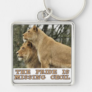 coole design van leeuwen sleutelhanger