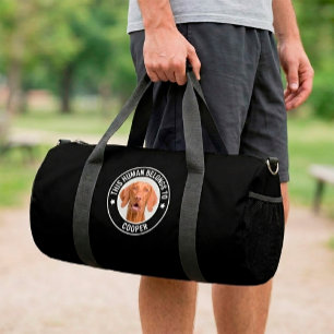 Coole "Deze Mens Hoort Bij Huisdier" Aangepaste Ho Plunjezak
