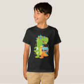 Coole Dino Kids T-shirt (Voorkant volledig)