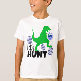 coole dinosaur paasjacht T-Shirt