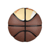 Coole dinosaurus met zonnebril Grappige Malle Kind Basketbal (Rechts)