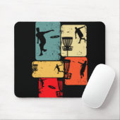 Coole Disc Golf Ontwerpen en Cadeau-ideeën Disc Go Muismat (Met muis)
