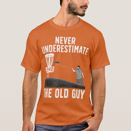 Coole Disc Golf Voor Mannen Vader Opa Disc Golf Sp T-shirt (Voorkant)
