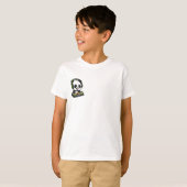 Coole DJ Panda Beats Kids T-shirt (Voorkant volledig)