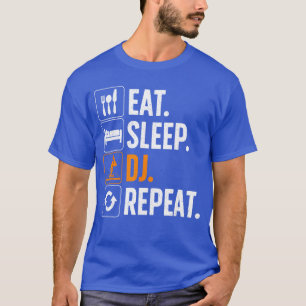 Coole DJ voor Mannen Vrouwen Disc Jockey Radio DJs T-shirt