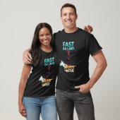 Coole Dobermann Pinscher Surfhond T-shirt (Unisex)
