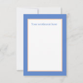 coole Doctor voegt sentiment toe Bedankkaart (Achterkant)