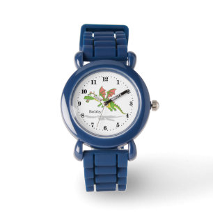 coole draak voegt naam toe horloge