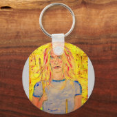 coole drummer sleutelhanger (Voorkant)