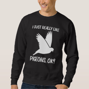 Coole Duif Voor Mannen Vrouwen Rotsduif Vogel Huis Trui