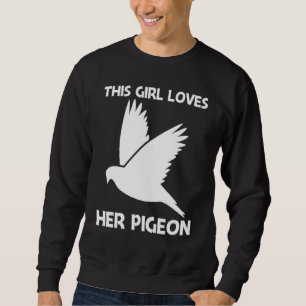 Coole Duif Voor Meisjes Kinderen Rotsduif Vogel Hu Trui