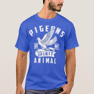 Coole duiven zijn mijn geestdier voor mannen en vr t-shirt