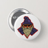 coole dwergknop ronde button 5,7 cm (Voorkant /achterkant)