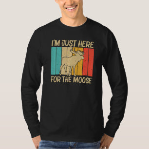 Coole Eland Voor Mannen Vrouwen Eland Herten Stier T-shirt