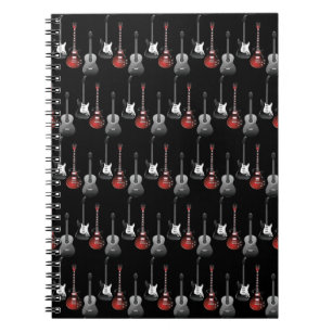 Coole elektrische gitaren cadeau voor muziekliefhe notitieboek