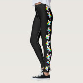 COOLE EN KLEURRIJKE CHEERLEADER LEGGINGS (Links)