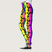 COOLE EN KLEURRIJKE REGENBOOG CHEERLEADER LEGGINGS (Links)