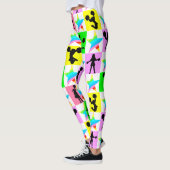 COOLE EN KLEURRIJKE SUPER STAR CHEERLEADER LEGGING (Links)