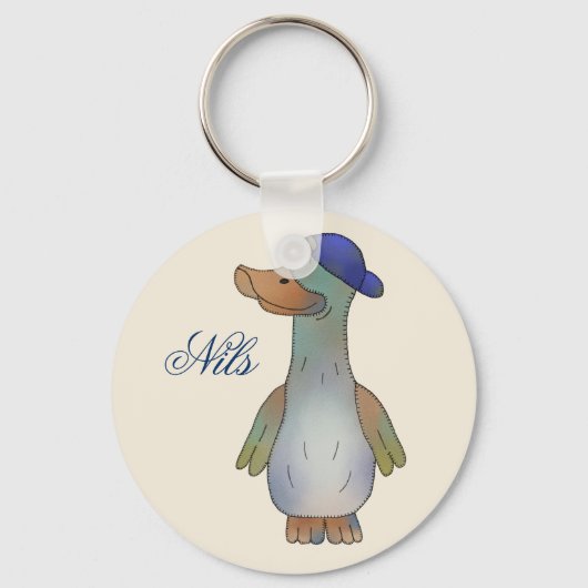 Coole Ente, personalisiert Sleutelhanger (Voorkant)