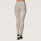 Coole Ephemera Patroon Broek - Abstract Cute Leggings (Achterkant)