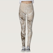 Coole Ephemera Patroon Broek - Abstract Cute Leggings (Voorkant)