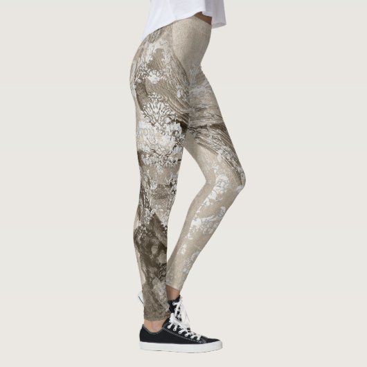 Coole Ephemera Patroon Broek - Abstract Cute Leggings (Rechts)