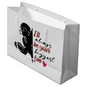 coole football betaler grootste ventilatorpartij groot cadeauzakje (Voorkant Gekanteld)