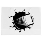 coole footballs sportliefhebbers groot cadeauzakje (Achterkant)