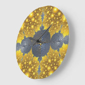 coole Fractal Clock Grote Klok (Hoek)