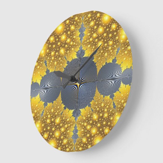 coole Fractal Clock Grote Klok (Hoek)