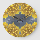 coole Fractal Clock Grote Klok (Voorkant)