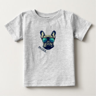 Coole Franse Bulldog in Zonnebril