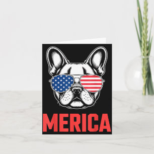 Coole Franse Bulldog Kunst Voor Mannen Vrouwen Kin Kaart