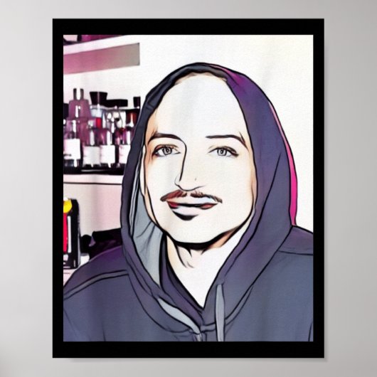 Coole gast  poster (Voorkant)