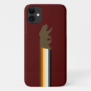 Coole Gay Bear Pride Vlag Beer iPhone 11 Hoesje